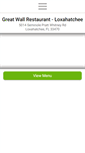 Mobile Screenshot of greatwallloxahatchee.com